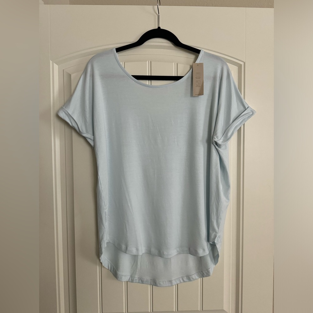 NWT Banana Republic light blue stretch shirt - size medium
